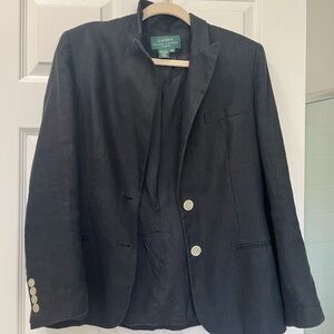 Lauren! Vintage Ralph Lauren women’s black Blazer